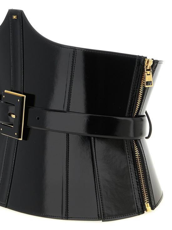 26FW 엘리자베타프랜치 벨트 코르셋  블랙 - ELISABETTA FRANCHI