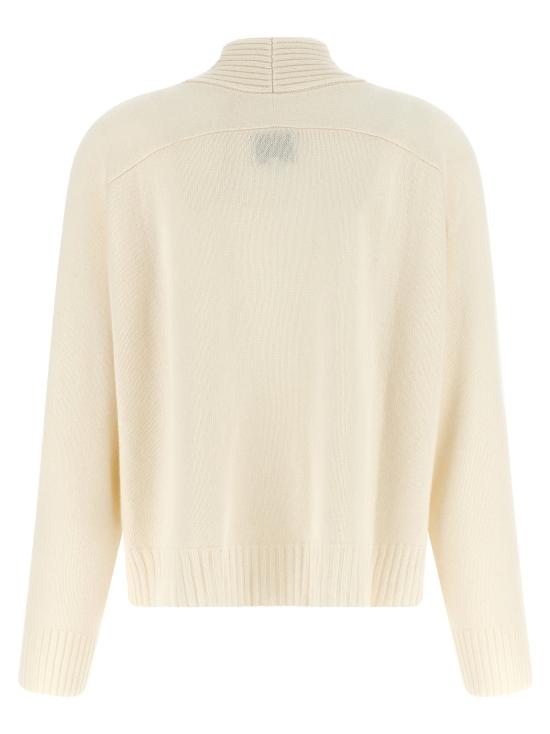 26FW 루루 드 세종 니트웨어 카이아 스웨터 및 가디건 화이트 - LOULOU DE SAISON