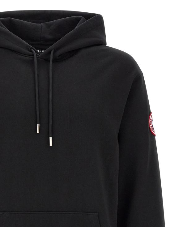 26FW 캐나다구스 긴팔 티셔츠 룬 스웨트셔츠 블랙 - CANADA GOOSE