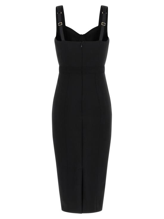 26FW 엘리자베타프랜치 원피스 스쿠버 드레스 블랙 - ELISABETTA FRANCHI