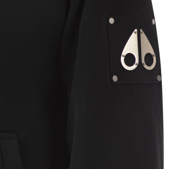 26FW 무스너클 스웨터 M36LS636 BLACK WHITE - MOOSE KNUCKLES
