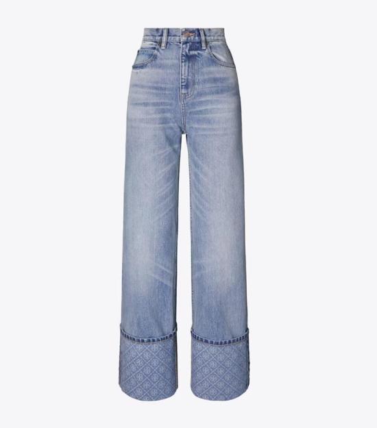 26FW 토리버치 데님 팬츠 181708 414 LIGHT VINTAGE WASH DOM