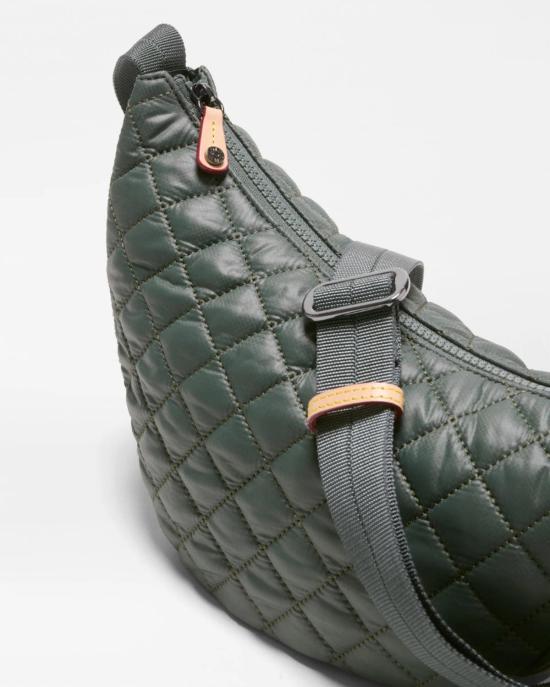 엠지 월리스 크로스백 Mz Wallace Small Metro Smile Bag Juniper - MZ WALLACE