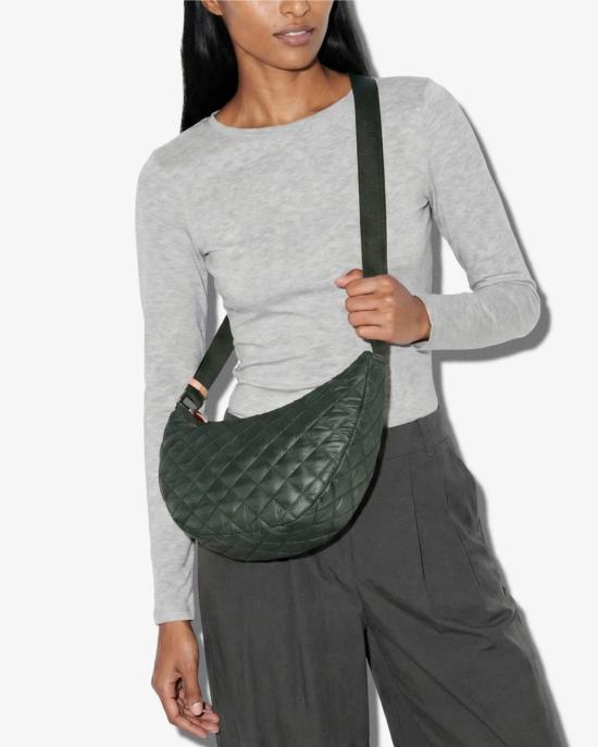  엠지 월리스 크로스백 Mz Wallace Small Metro Smile Bag Juniper - MZ WALLACE