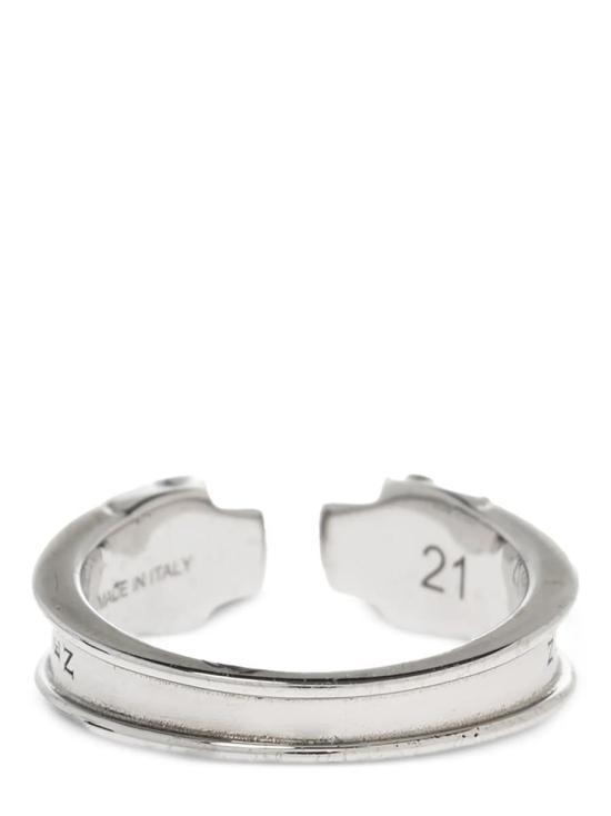 26FW 알렉산더 맥퀸 액세서리 855354 J160Y 0446 ANTIQUE SILVER DOM - ALEXANDER MCQUEEN