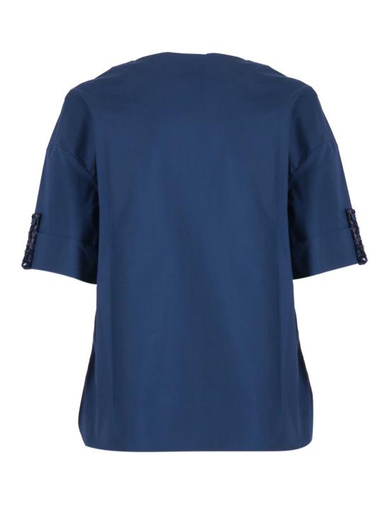 26SS 안토넬리 피렌체 탑 BEATRICE Q2656 4115 Blue - ANTONELLI FIRENZE