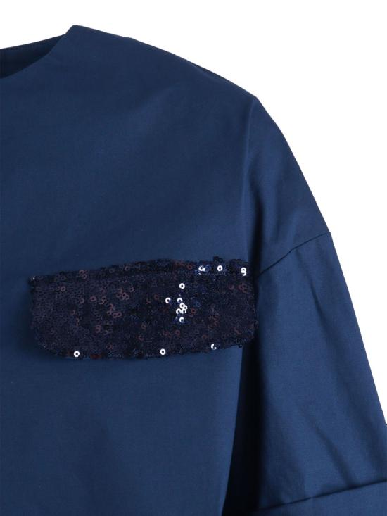 26SS 안토넬리 피렌체 탑 BEATRICE Q2656 4115 Blue - ANTONELLI FIRENZE