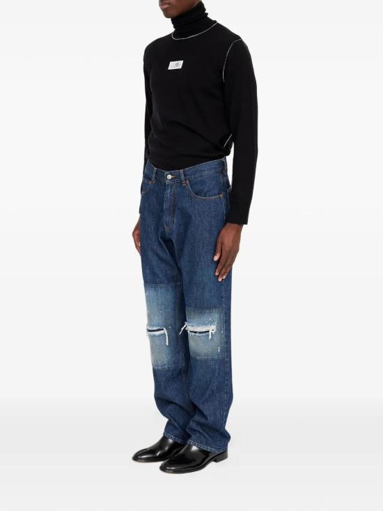 26FW MM6 메종마르지엘라 데님 팬츠 SH0LA0043M30055 967 BLUE - MM6 MAISON MARGIELA