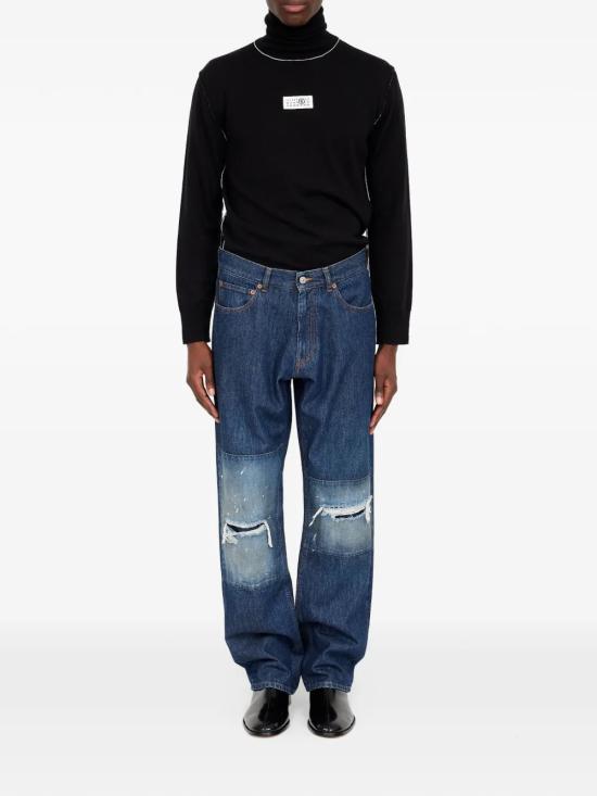 26FW MM6 메종마르지엘라 데님 팬츠 SH0LA0043M30055 967 BLUE - MM6 MAISON MARGIELA
