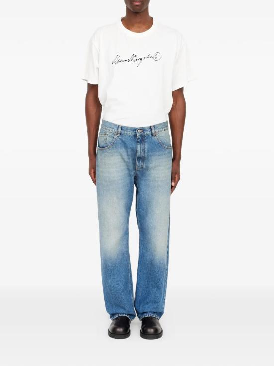 26FW MM6 메종마르지엘라 스트레이트 팬츠 SH0LA0039M30058 965 BLUE - MM6 MAISON MARGIELA
