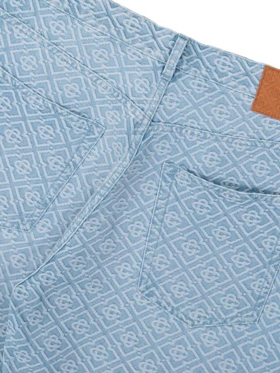26FW 카사블랑카 스트레이트 팬츠 MPF26DN00901 LIGHTBLUE - CASABLANCA