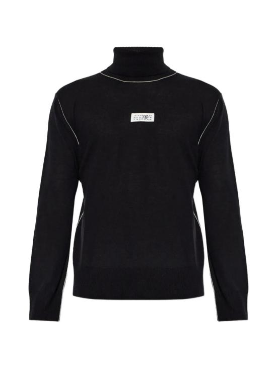 26FW MM6 메종마르지엘라 터틀넥 SH0HA0009M13037 900 BLACK