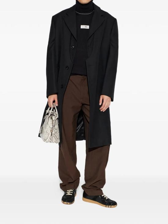 26FW MM6 메종마르지엘라 터틀넥 SH0HA0009M13037 900 BLACK - MM6 MAISON MARGIELA