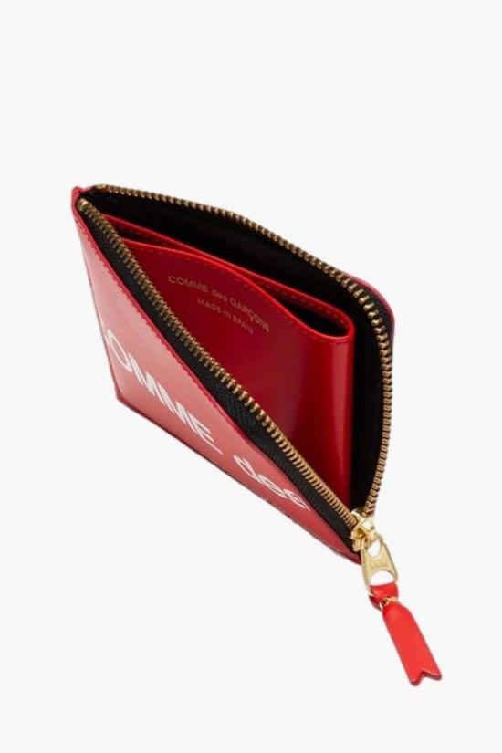 26FW 꼼데가르송 휴즈 로고 하프지퍼 SA3100HL RED - COMME DES GARCONS
