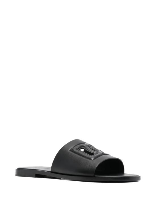 26FW 돌체앤가바나 뮬/슬리퍼 A80397AO602 80999 NERO - DOLCE & GABBANA