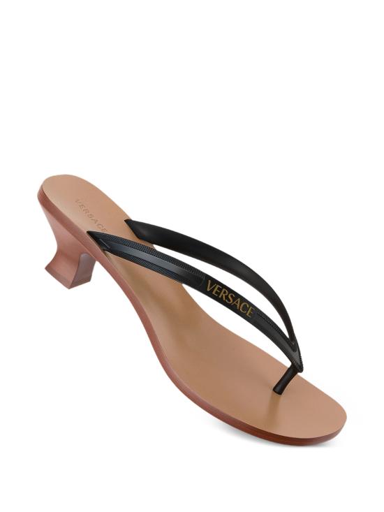26FW 베르사체 뮬/슬리퍼 10258961A14450 1B000 BLACK - VERSACE
