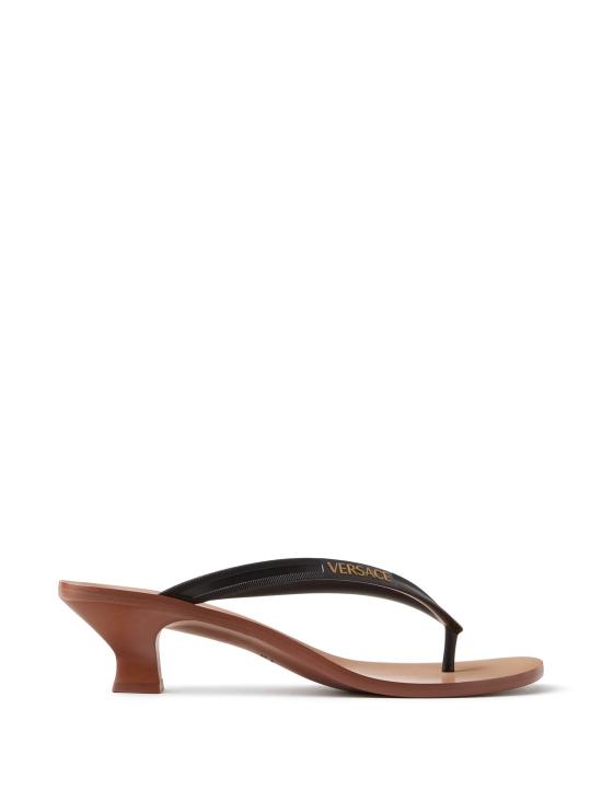 26FW 베르사체 뮬/슬리퍼 10258961A14450 1B000 BLACK