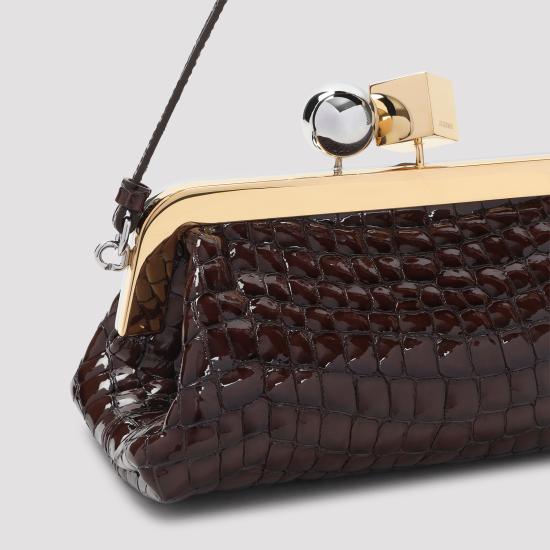 26FW 자크뮈스 클러치/파우치 BAW00413AC07G01 850 BROWN - JACQUEMUS