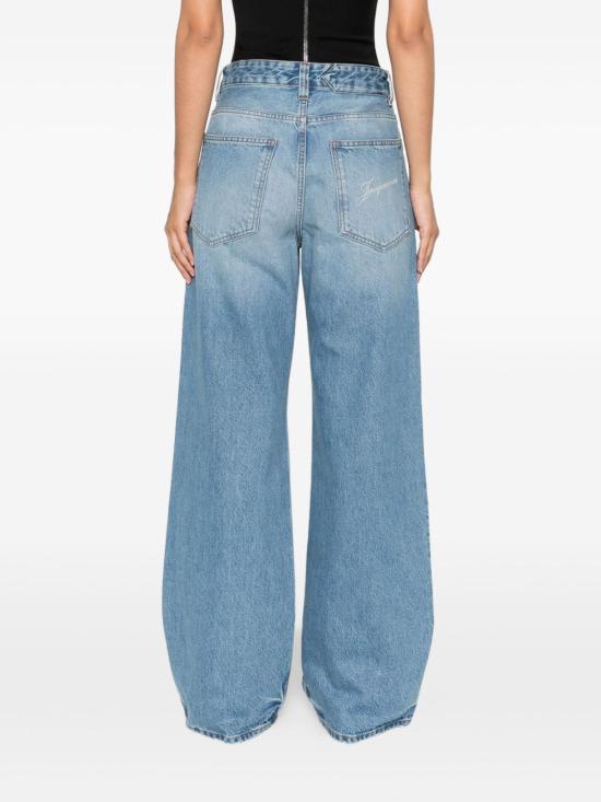 26FW 자크뮈스 오버사이즈 와이드 데님 팬츠 PAW00036AD0003833C LIGHT BLUE - JACQUEMUS