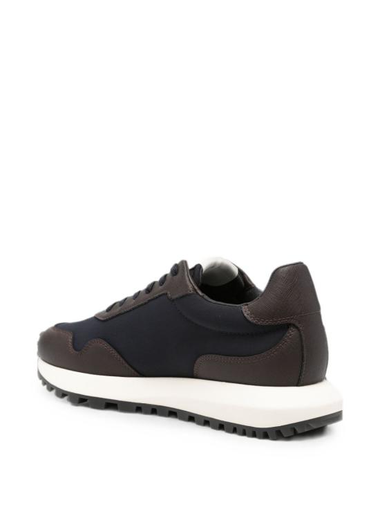 26FW 엠포리오 아르마니 스니커즈 EM003738AF19532M6494 NAVY - EMPORIO ARMANI