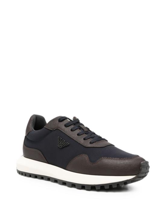 26FW 엠포리오 아르마니 스니커즈 EM003738AF19532M6494 NAVY - EMPORIO ARMANI
