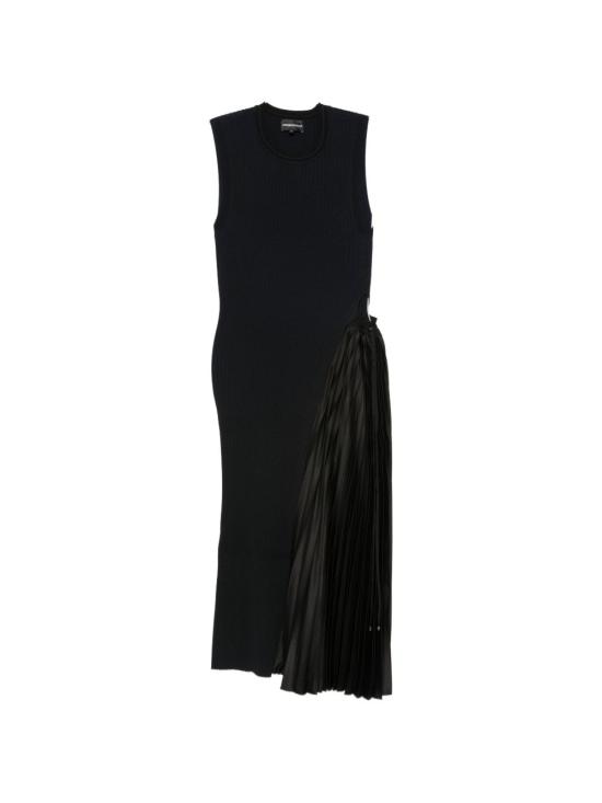 26FW 엠포리오 아르마니 미디 원피스 EW005144AF30197FC006 BLACK
