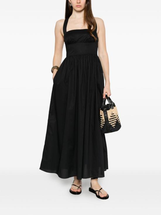 26SS 마토 롱 원피스 CBMDRPLBLK BLACK - MATTEAU