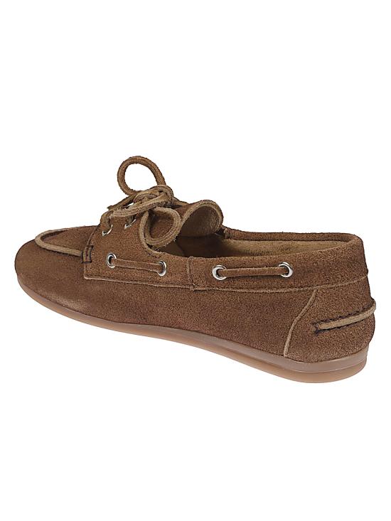 26SS 포사 로퍼 BOATLOAFERBRUSHEDSUEDEDARKBROWN - POSA