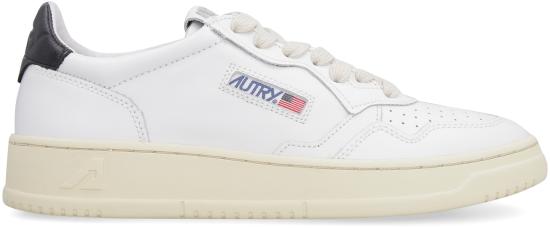 26FW 오트리 메달리스트 로우 레더 스니커즈 AULWLL22 BLACK - AUTRY