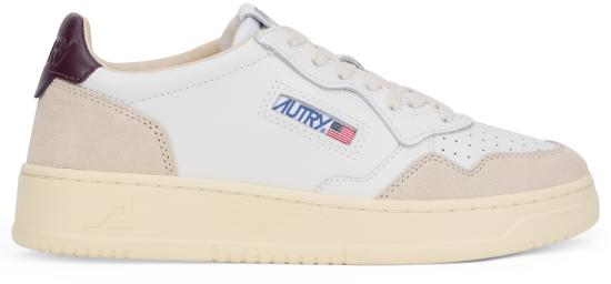 26FW 오트리 메달리스트 로우 레더 스니커즈 AULWLS18 BROWN - AUTRY