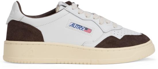 26FW 오트리 메달리스트 로우 레더 스니커즈 AULWFT19 BROWN - AUTRY