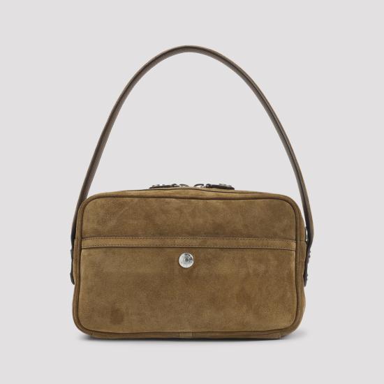 26FW 아크네 스튜디오 카메로 파티 스웨이드 백 C10284295 BROWN - ACNE STUDIOS