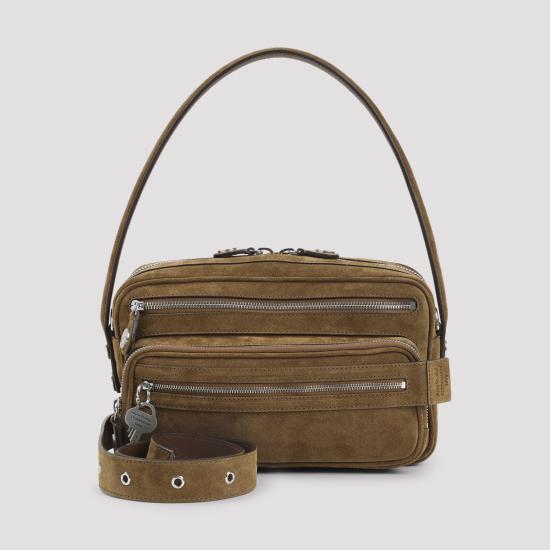 26FW 아크네 스튜디오 카메로 파티 스웨이드 백 C10284295 BROWN - ACNE STUDIOS