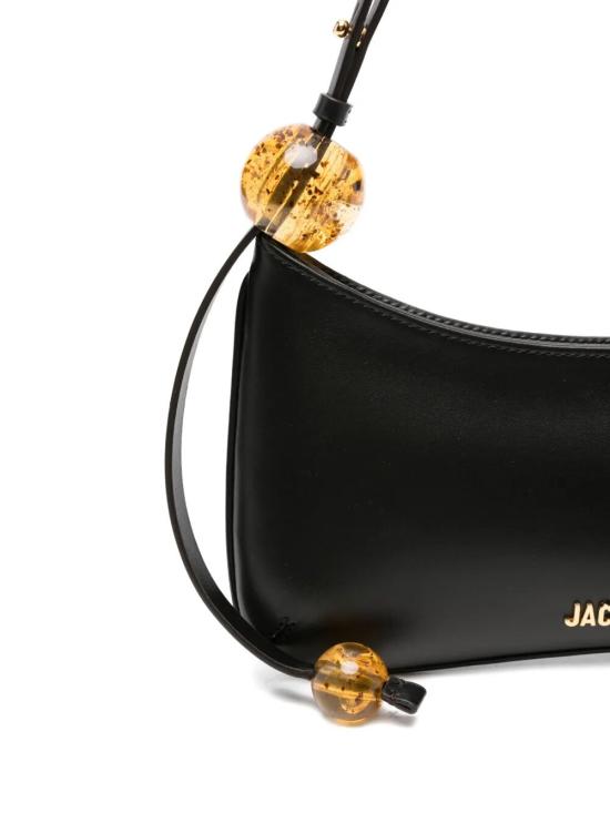 26FW 자크뮈스 비쥬 펄 숄더백 BAW00057AC01C01990 BLACK - JACQUEMUS