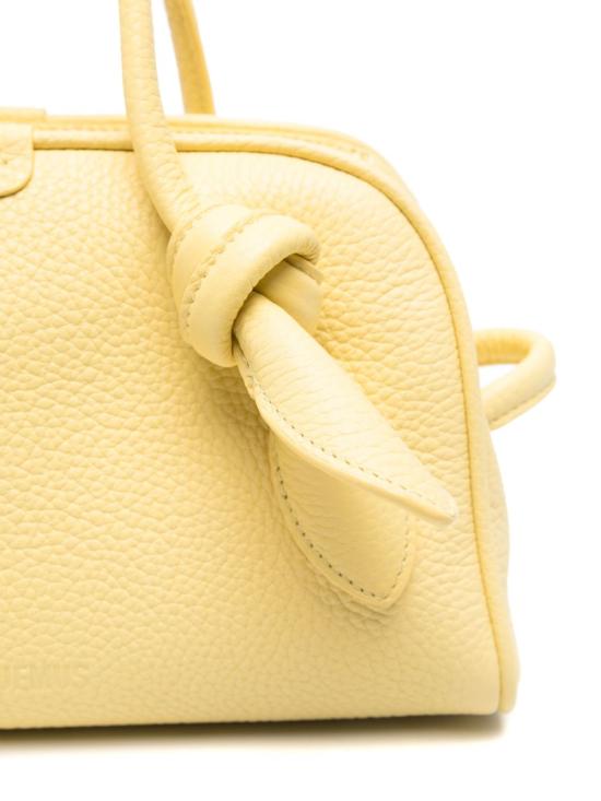26FW 자크뮈스 TURISMO 투리스모 소프트 스몰 볼링 토트벡 BAW00416AC03A03210 YELLOW - JACQUEMUS