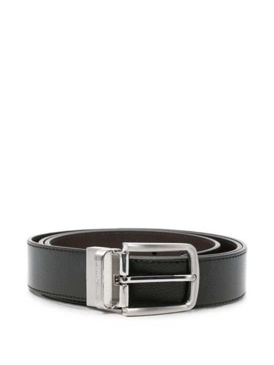 26FW 엠포리오 아르마니 가죽 벨트 EM007172AF29130MC593 BLACK