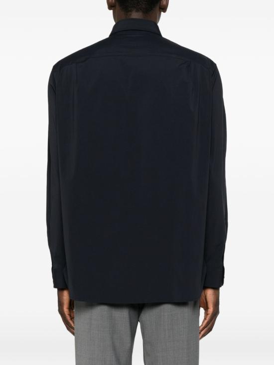 26FW 엠포리오 아르마니 긴팔 셔츠 EM006690AF27876UB118 NAVY - EMPORIO ARMANI
