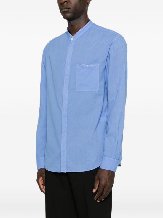26FW 엠포리오 아르마니 긴팔 셔츠 EM003091AF28751U9338 LIGHT BLUE - EMPORIO ARMANI