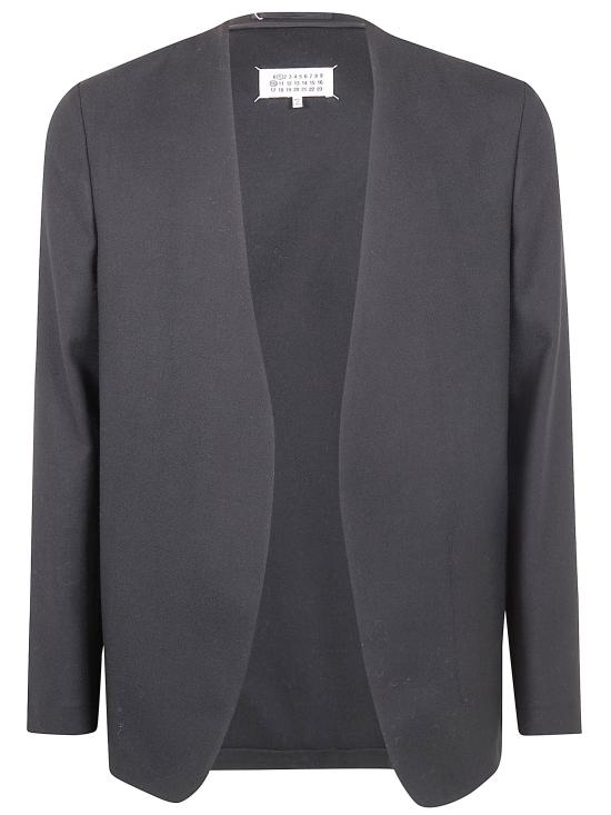 26FW 마르지엘라 미니멀 자켓 S51BN0441S47782 900 BLACK - MAISON MARGIELA