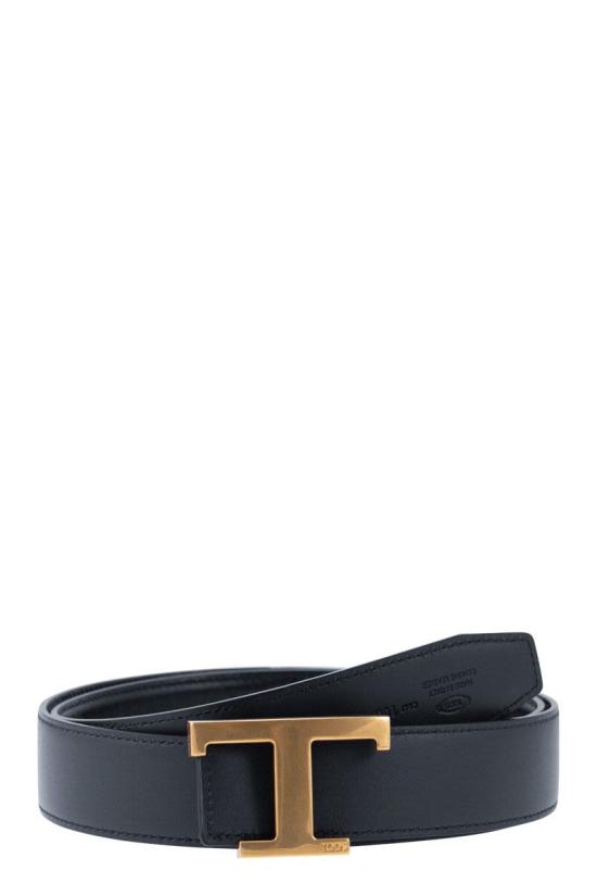 26FW 토즈 벨트 XCMCQR55100CPE 114X B999 NERO U820 GALASSIA - TODS