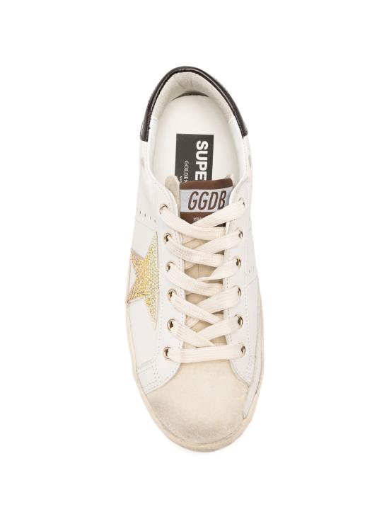 26FW 골든구스 SUPER STAR 슈퍼 스타 클래식 스니커즈 GWF00101F008872 12548 WHITE COFFEE BROWN SEEDPEARL - GOLDEN GOOSE