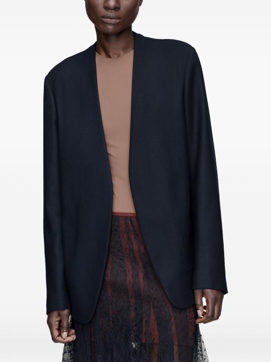 26FW 마르지엘라 미니멀 자켓 S51BN0441S47782 524 NAVY - MAISON MARGIELA