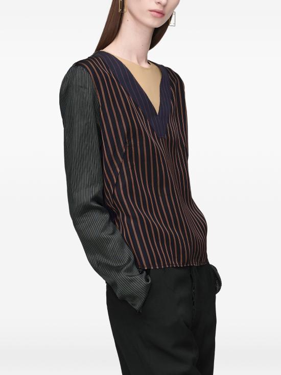 26FW 마르지엘라 스웨터 S51NH0010MTN187 001F BLUE BLACK - MAISON MARGIELA