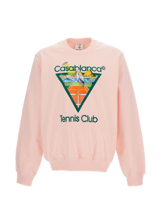 26FW 카사블랑카 스웨터 MPF26JTP293 02 TENNIS CLUB TRIANGLE