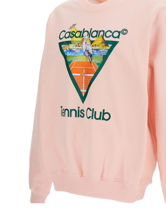 26FW 카사블랑카 스웨터 MPF26JTP293 02 TENNIS CLUB TRIANGLE - CASABLANCA