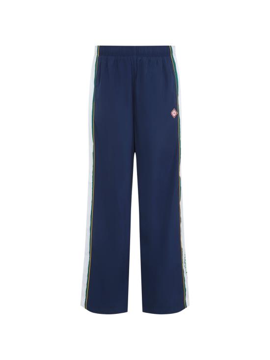 26FW 카사블랑카 스트레이트 팬츠 MPF26TR458 01 NAVY GREEN WHITE YELLOW