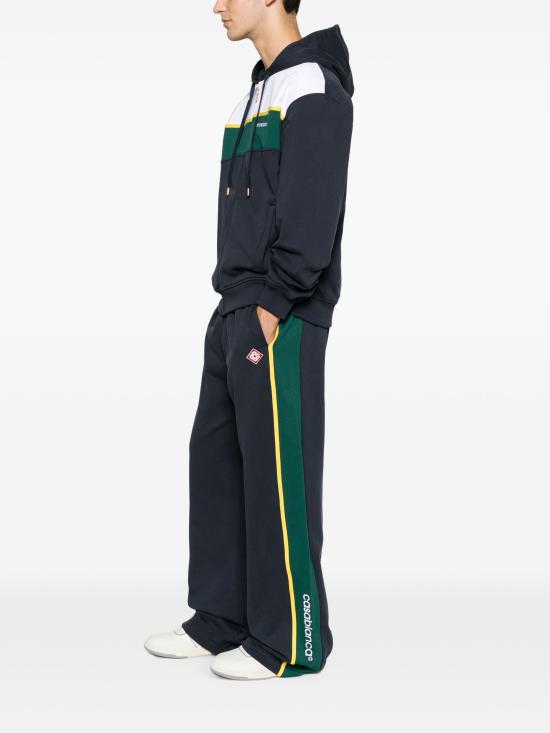 26FW 카사블랑카 트레이닝/조거 팬츠 MPF26JTR391 01 NAVY GREEN - CASABLANCA