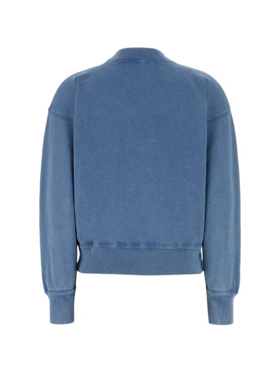 26FW 이자벨마랑에뚜왈 모비 코튼 스웨트셔츠 로고 SW0003FAD1M04E BULB BLUE LIGHT - ISABEL MARANT ETOILE