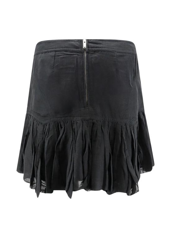 26FW 이자벨마랑에뚜왈 다닌 코튼 스케이터 스커트 JU0512FBB3J04E 01BK BLACK - ISABEL MARANT ETOILE