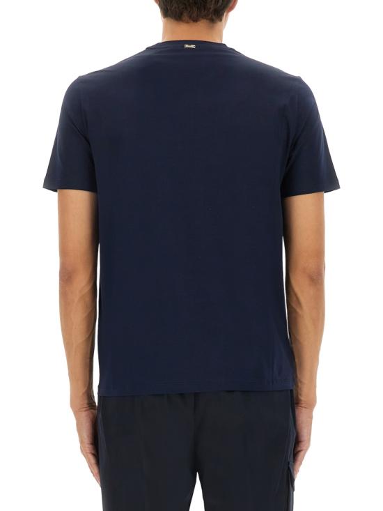 26FW 에르노 슈퍼파인 코튼 스트레치 티셔츠 JG000174U52003 9200 BLUE - HERNO